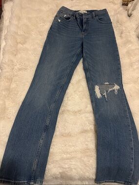 Abercrombie & Fitch Medium Blue Flare Jeans